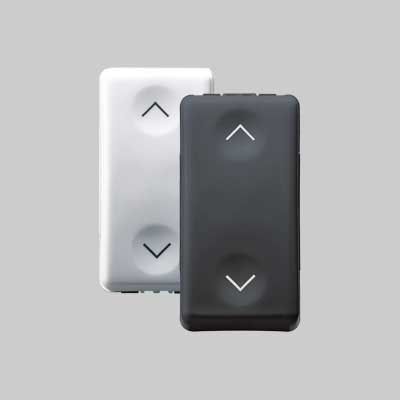 PULSANTE UNIPOLARE C/INTERBLOCCO &#39;SYSTEM&#39; 1P NA+NA 10 A - Bianco