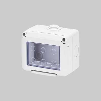 CONTENITORE DA PARETE PER APPARECCHI IP55 &#39;SYSTEM&#39; 1 Posto