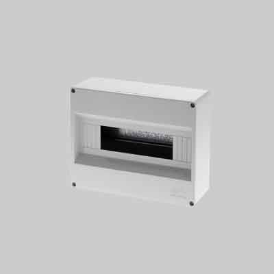CENTRALINO DA PARETE 8 Mod. 170x170x95 mm - Grigio