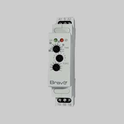 TEMPORIZZATORE MODULARE MULTIFUNZIONE 1 Modulo - 10 Funzioni
