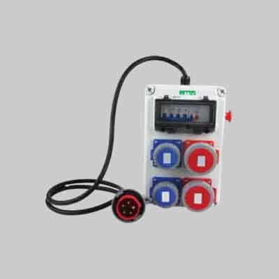 QUADRO DI DISTRIBUZIONE 220V/380V CON PULSANTE DI EMERGENZA IDEAL STAR cm 330X220X150
