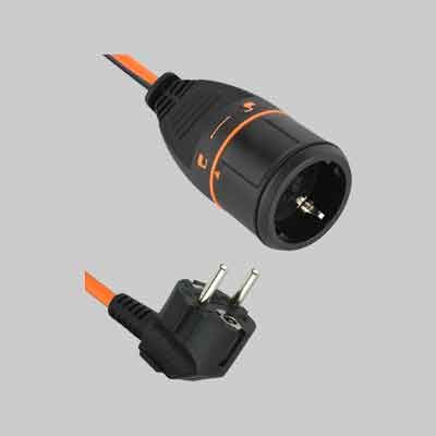 PROLUNGA LINEARE ELECTRALOCK 90° 16A 5 mt