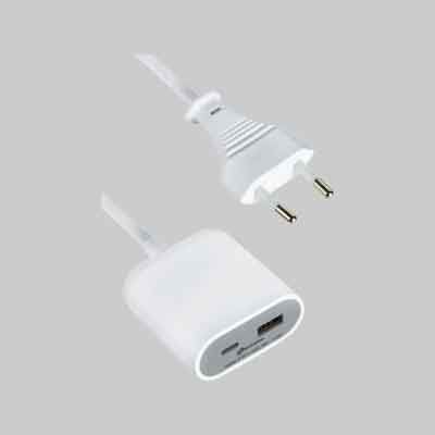 ADATTATORE &#39;GUMMY LINE&#39; 1 Usb + 1 Usb type &#39;C&#39;
