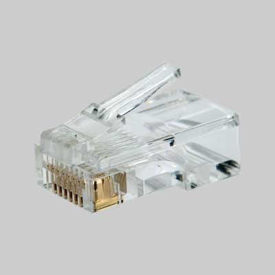 PLUG MODULARI RJ45 BLISTER 10 PZ