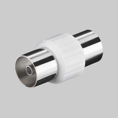 ADATTATORE COASSIALE TV PRESA/PRESA  9,5 mm - 10 pz