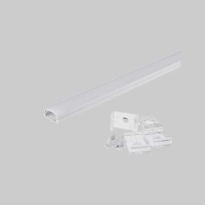 CANALINA PER STRIP LED &#39;5191&#39; 17,6x7 mm, Larghezza interna max. 12,1 mm  - Barra 2 mt