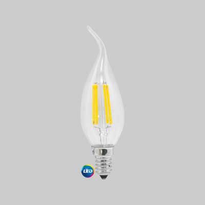 LAMPADA LED A FILAMENTO MOD. &#39;COLPO DI VENTO&#39;   4W - E14 - 400Lm - 2700K
