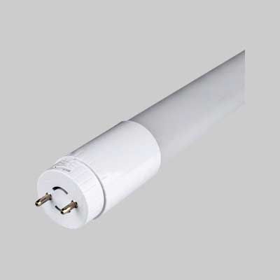 TUBO A LED IN PLASTICA CON STERTER &#39;T8&#39; 9W - cm 60 - G13 - 1050Lm - 4100K