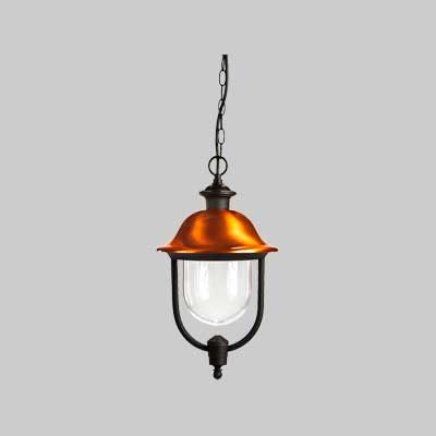 LANTERNA A SOSPENSIONE &#39;CALLIOPE&#39; Colore Nero/Rame