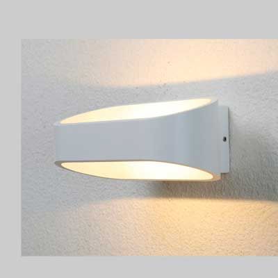 APPLIQUE A LED &#39;ZACK&#39; 9W - 654Lm - 4000K - Colore Bianco