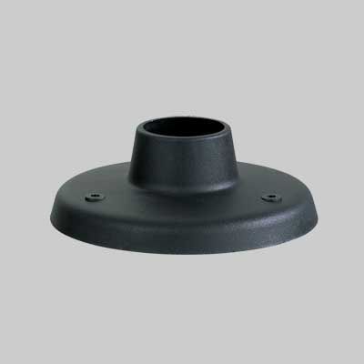 BASE PER PALO  60 mm - Colore Nero