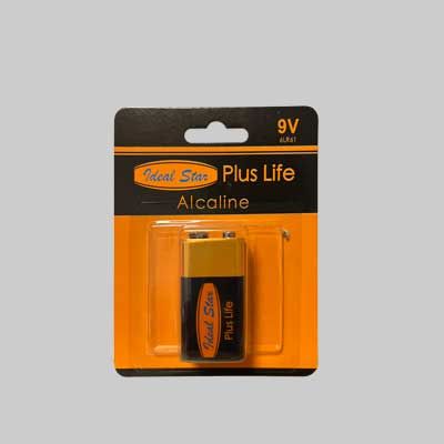 PILE &#39;PLUS LIFE&#39; TRANSISTOR IDEAL STAR Blister 1 pezzo