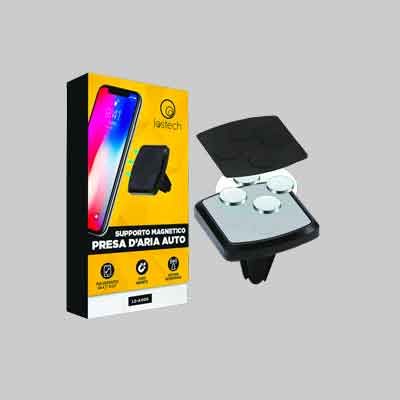SUPPORTO MAGNETICO PRESA D&#39;ARIA AUTO PER TELEFONO LOSTECH