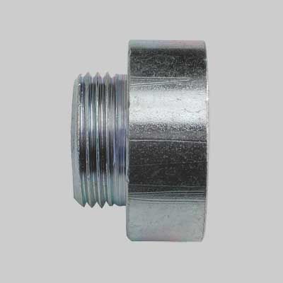 MANICOTTO M.F. RIDOTTO IN ACCIAIO M1/4&quot;xF3/8&quot; x 15 mm