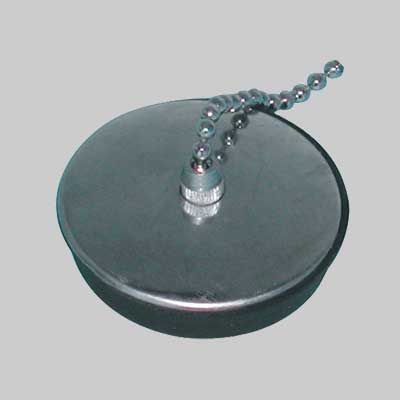 TAPPO CON CATENELLA  40 mm (per lavabo/bidet)