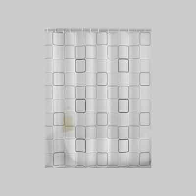 TENDA DOCCIA IN PEVA &#39;DOMINO&#39; 180x200 cm Grigia