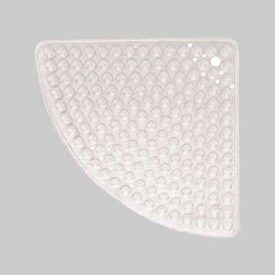 TAPPETO DOCCIA SEMICIRCOLARE 60x60 cm - Trasparente