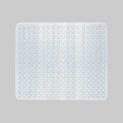 TAPPETO DOCCIA RETTANGOLARE 80x60 cm - Trasparente