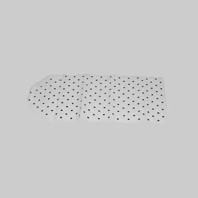 TAPPETO VASCA 38x79 cm - Bianco