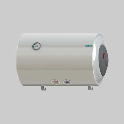 SCALDABAGNO ELETTRICO ORIZZONTALE 2 ANNI 80 lt Orizzontale Dx