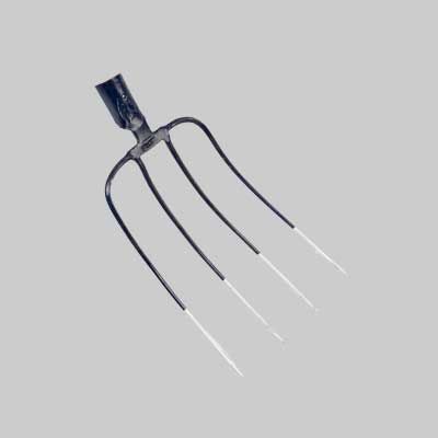 FORCA FALCI PER LETAME IN ACCIAIO TEMPRATO 4 denti