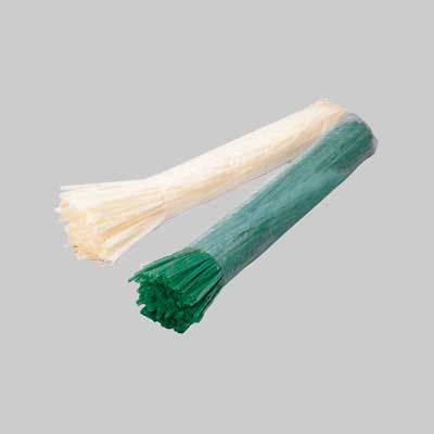 RAFIA SINTETICA A SPEZZONI 200 gr - colore verde