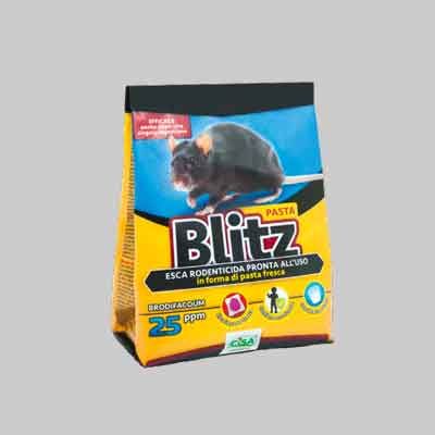 ESCA TOPICIDA IN PASTA ROSSA &#39;BLITZ&#39; 150 gr