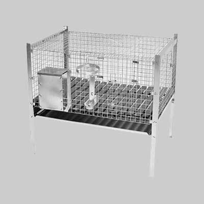 GABBIA PER CONIGLIO MASCHIO cm 73x50x80h