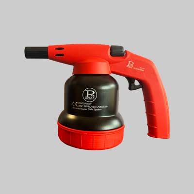 Cannello bruciatore a pistola PIEZO &#39;HELLFIRE&#39; Mod. MA