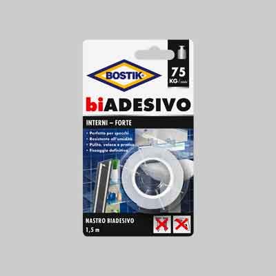 NASTRO BIADESIVO &#39;INTERNI&#39; BOSTIK mm 19x1,5mt