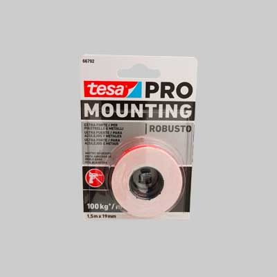 NASTRO BIADESIVO &#39;POWERBOND&#39; mm 19x1,5 mt