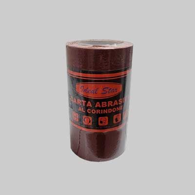 MINI ROTOLO CARTA ABRASIVA IDEAL STAR grana 40 - rotolo mm 115x5mt