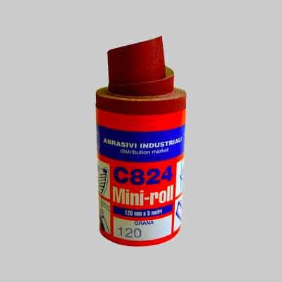 CARTA ABRASIVA &#39;C824&#39; 5 MT mm 115x5 mt - grana 40
