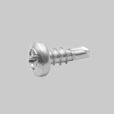 VITE AUTOPERFORANTE TEKS ZINCATA BIANCA  4,2 X 13 mm