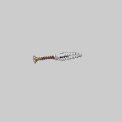 TASSELLO UNIVERSALE IN NYLON  6x30 mm - vite-screw 4,5x40 mm