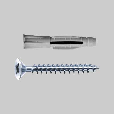 TASSELLO CON VITE TOP-V-CB mm 6x38 - vite 4x50