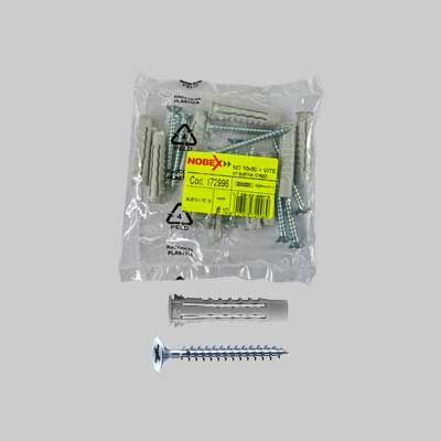 TASSELLO NCV IN BUSTA mm 6x30 + vite 4,5x40 - conf. 10 pezzi