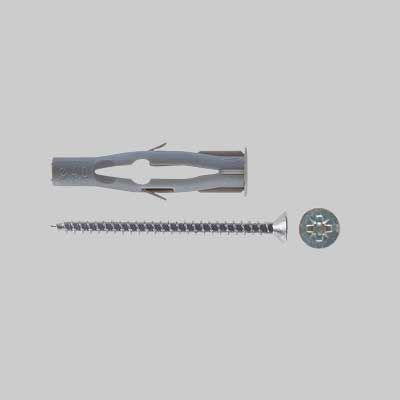 TASSELLO CON VITE &#39;FU-V&#39; FU 6x35V - 6x35 mm - vite 3,5x45 mm