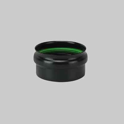 TAPPO PER RACCORDO A T PER STUFE A PELLET &#39;LIGHT&#39;  80 mm