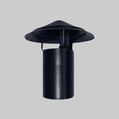 FUMAIOLO A CAPPELLO &#39;CINESE&#39; PER TUBO PELLET 100 mm