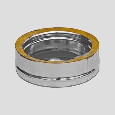 TAPPO SCARICO CONDENSA DOPPIA PARETE  80/130 mm