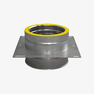 PIASTRA INTERMEDIA DOPPIA PARETE 150/200 mm