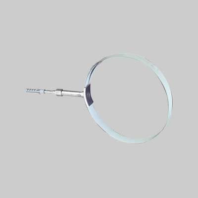 COLLARE REGOLABILE PER CANNE FUMARIE 80/140 mm - colore bianco