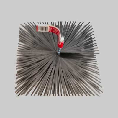 SCOVOLO QUADRO PER PULIZIA CAMINO 200x200 mm