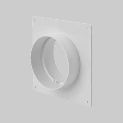 COPRIFORO TONDO PER TUBO VENTILAZIONE  100 mm