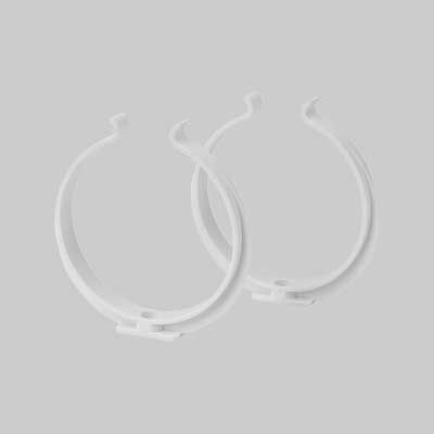 KIT STAFFE FERMATUBO PER TUBO TONDO 100 mm - confezione 2 pezzi