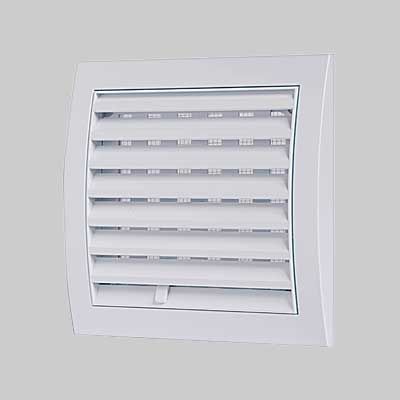 GRIGLIA DI AERAZIONE CON DOSATORE CON VITI mm 150x150