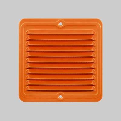 GRIGLIA DI AERAZIONE QUADRA IN RAME mm 140x140