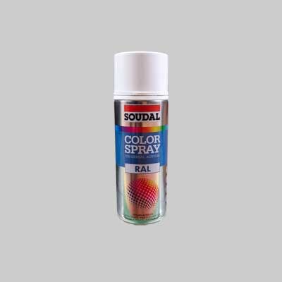 BOMBOLETTA SPRAY ACRILICO UNIVERSALE SOUDAL 400 ML Avorio RAL 1015 - 6 pz