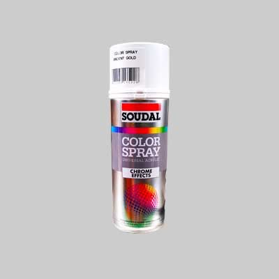 BOMBOLETTA SPRAY METALLI PREZIOSI SOUDAL 400 ml - Effetto Argento - 6 pz
